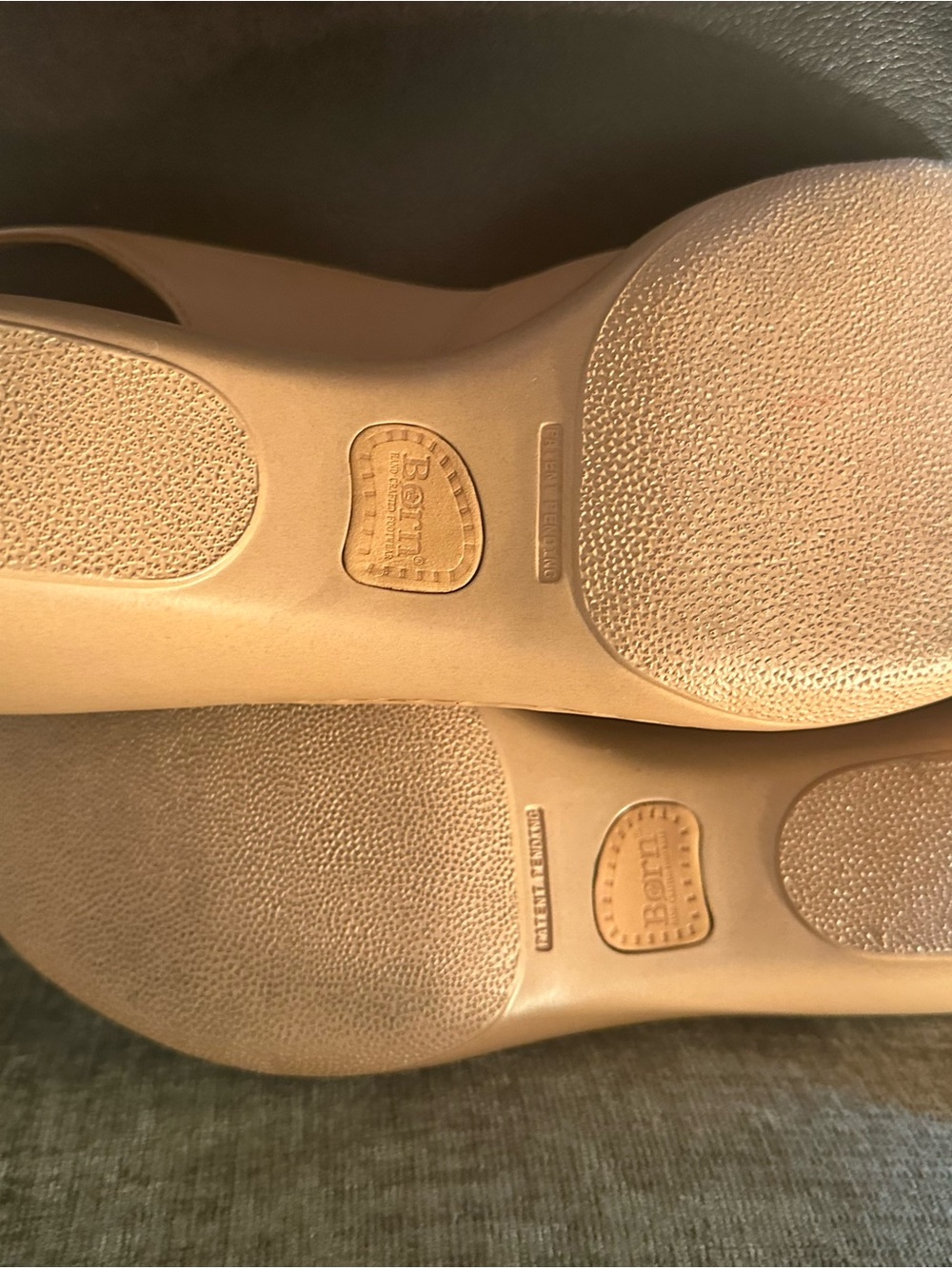Born Women’s Tan Leather Crisscross Slingback Sandals 42 size 10 - Picture 5 of 11